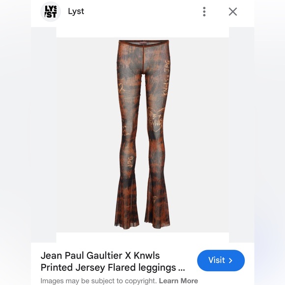 NWOT See through fashion statement trousers - Picture 11 of 11